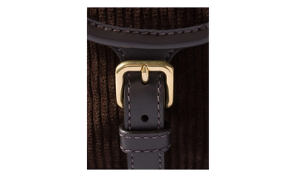 Velluto Righe Zaino Handbags WMNS "Ebano" 5BZ042 V OOM AF81 F0192