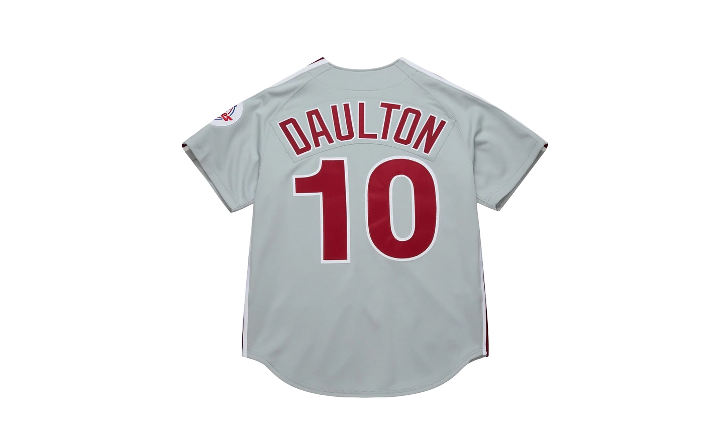 MLB Darren Daulton Jersey "1989 Philadelphia Phillies - Chrome" AJY17192 PPH89DDACHRM