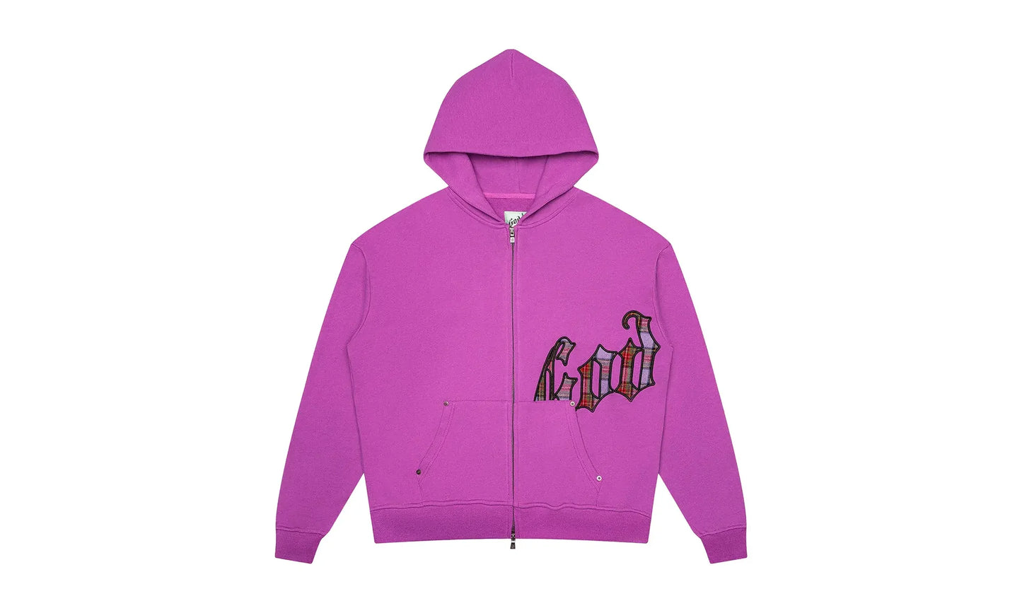 OG Logo Hoodie "Pink Plaid" 2FD2RUN9