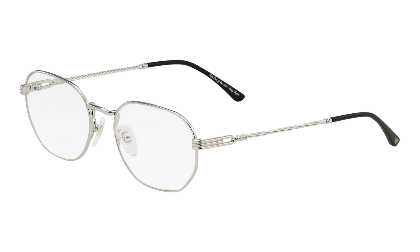 Detroit Player XL 18KT "White Gold / Clear" MPDX2 0012 5B5