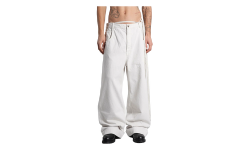 Michaël 5-Pockets High Comfort Trousers Ivory "Ivory" B0010308FA038003