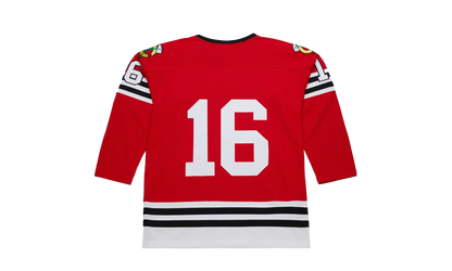 NHL Bobby Hull Dark Jersey "1960 Chicago Blackhawks - Scarlet" JY9065 CBHSCAR