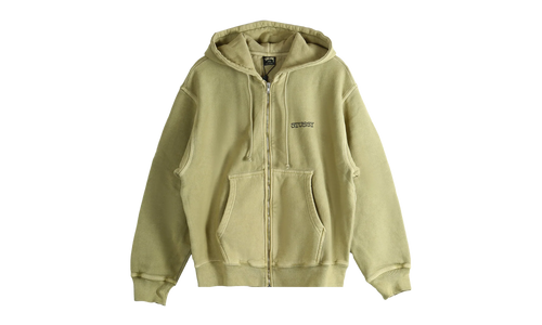 Jumbo Pig Dyed Zip Hoodie "ELM" 1975078 ELMM