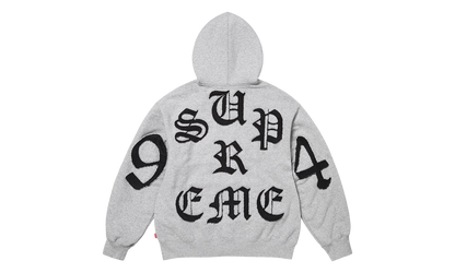 Cut Out Zip Up Sweatshirt "SS26 - Grey" SU27154