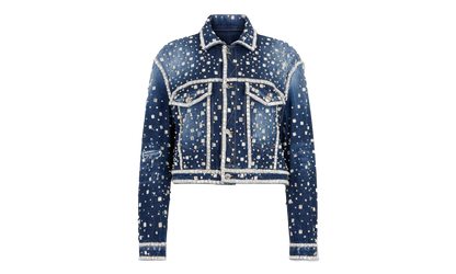 Discoball Boxy Jean Jacket "Navy Blue" S72AM1098S30664470