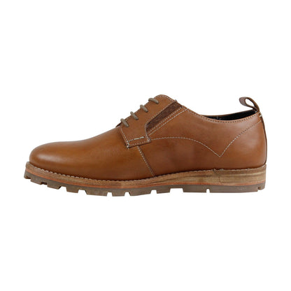 Ben Sherman Barnes BNM00021 Mens Brown Leather Lace Up Plain Toe Oxfords Shoes