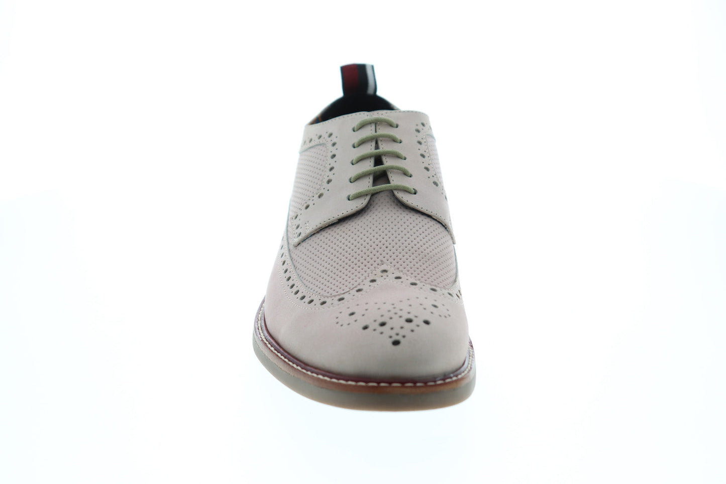 Ben Sherman Birk Long Wingtip BNM00025 Mens Pink Leather Lace Up Oxfords Shoes