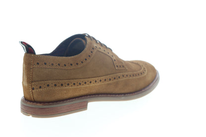 Ben Sherman Birk Long Wing BNM00025 Mens Brown Suede Wingtip Oxfords Shoes
