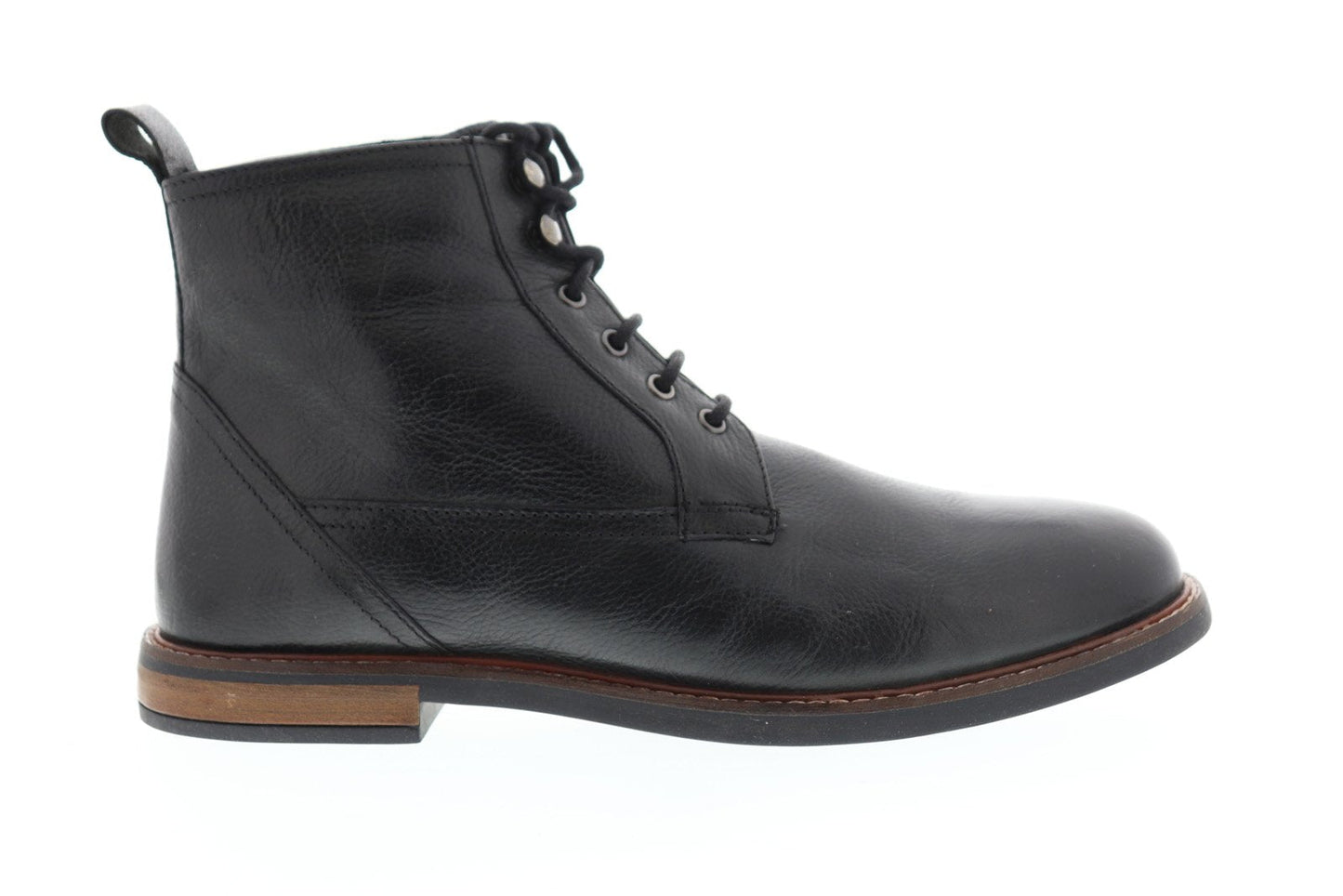 Ben Sherman Birk Plain Toe BNM00050 Mens Black Oxfords Plain Toe Shoes