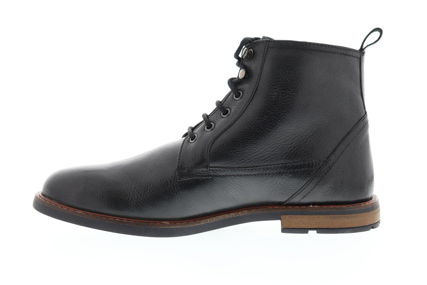 Ben Sherman Birk Plain Toe BNM00050 Mens Black Oxfords Plain Toe Shoes