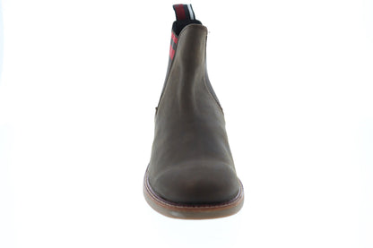Ben Sherman Birk Chelsea BNM00055 Mens Brown Leather Slip On Boots
