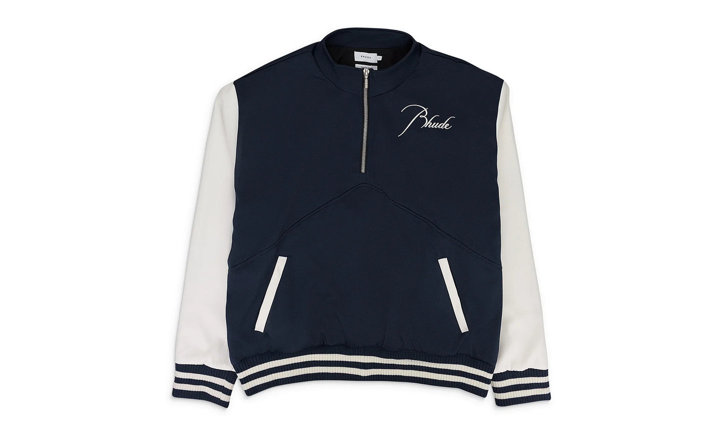 VARSITY PULLOVER SWEATER "Navy/White" PF22JA220633640364