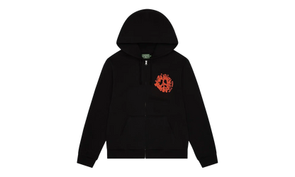 Denim U Zip Hoodie "Black" DT417