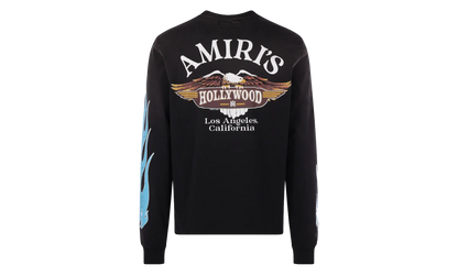 Eagle Flames Long-Sleeve Tee "Black" AMTOJR1038 001