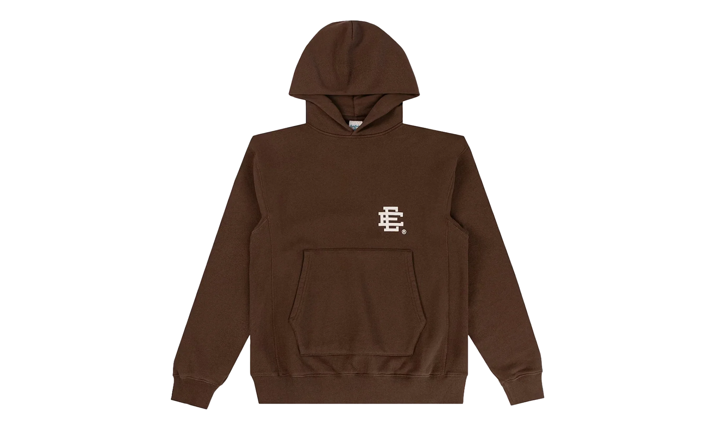 EE Basic Hoodie "Brown / White" EE135