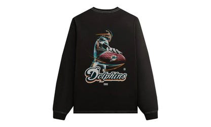 '47 for the NFL: Dolphins Vintage Long-Sleeve Tee "Black" KHM032694 001