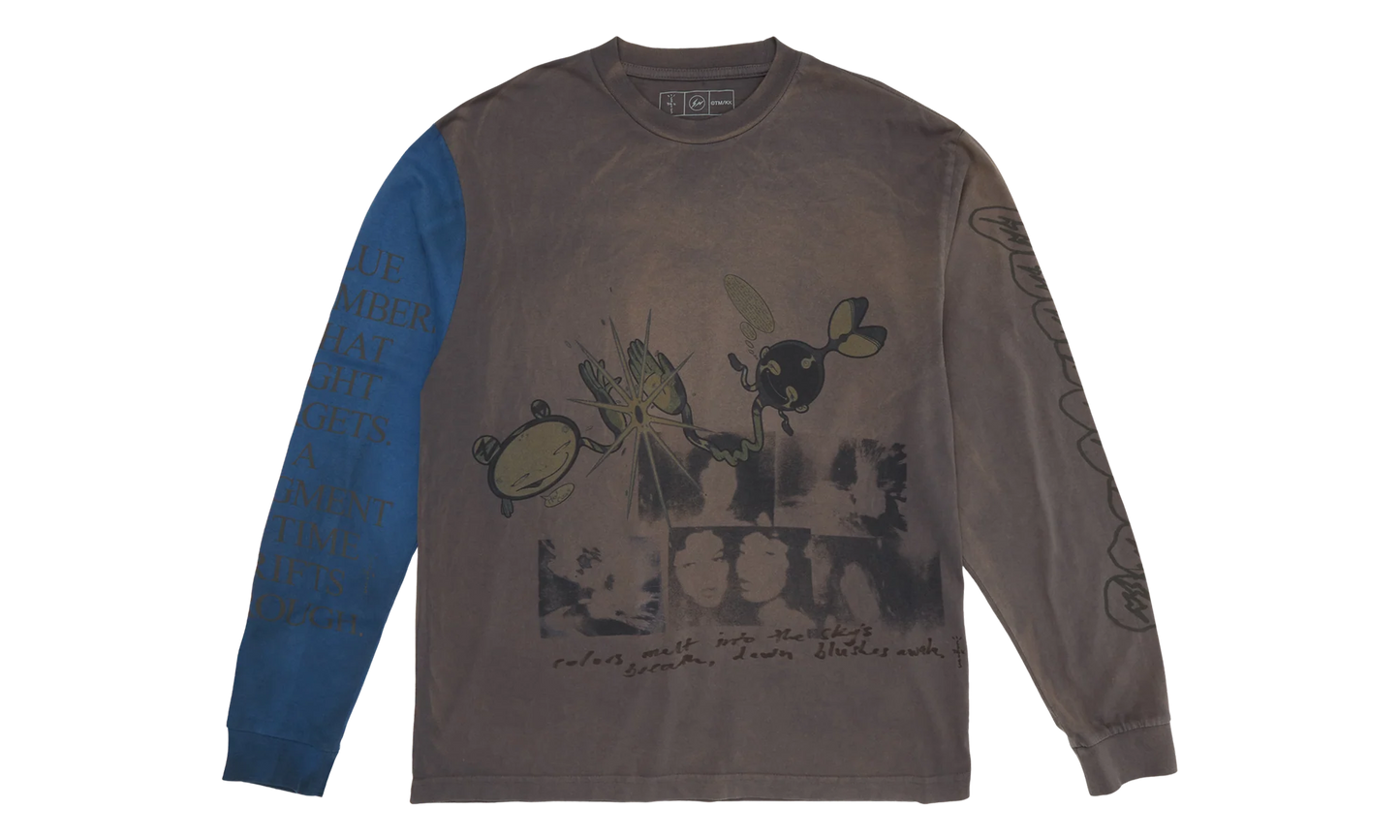 Travis Scott Cactus Jack x Fragment x Takashi Murakami Drift Longsleeve "Multicolor" CPFM44