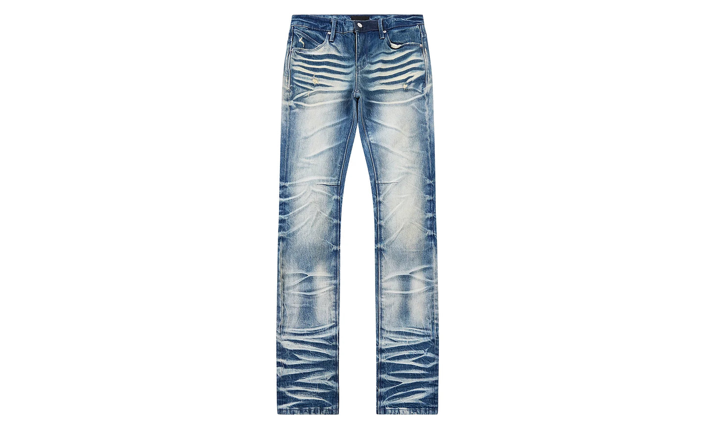 Clayton Stacked Medium Denim "Blue" B1182STMDB