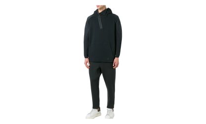 Tech Fleece Long Funnel Zip Hoodie "Black" 805655 010