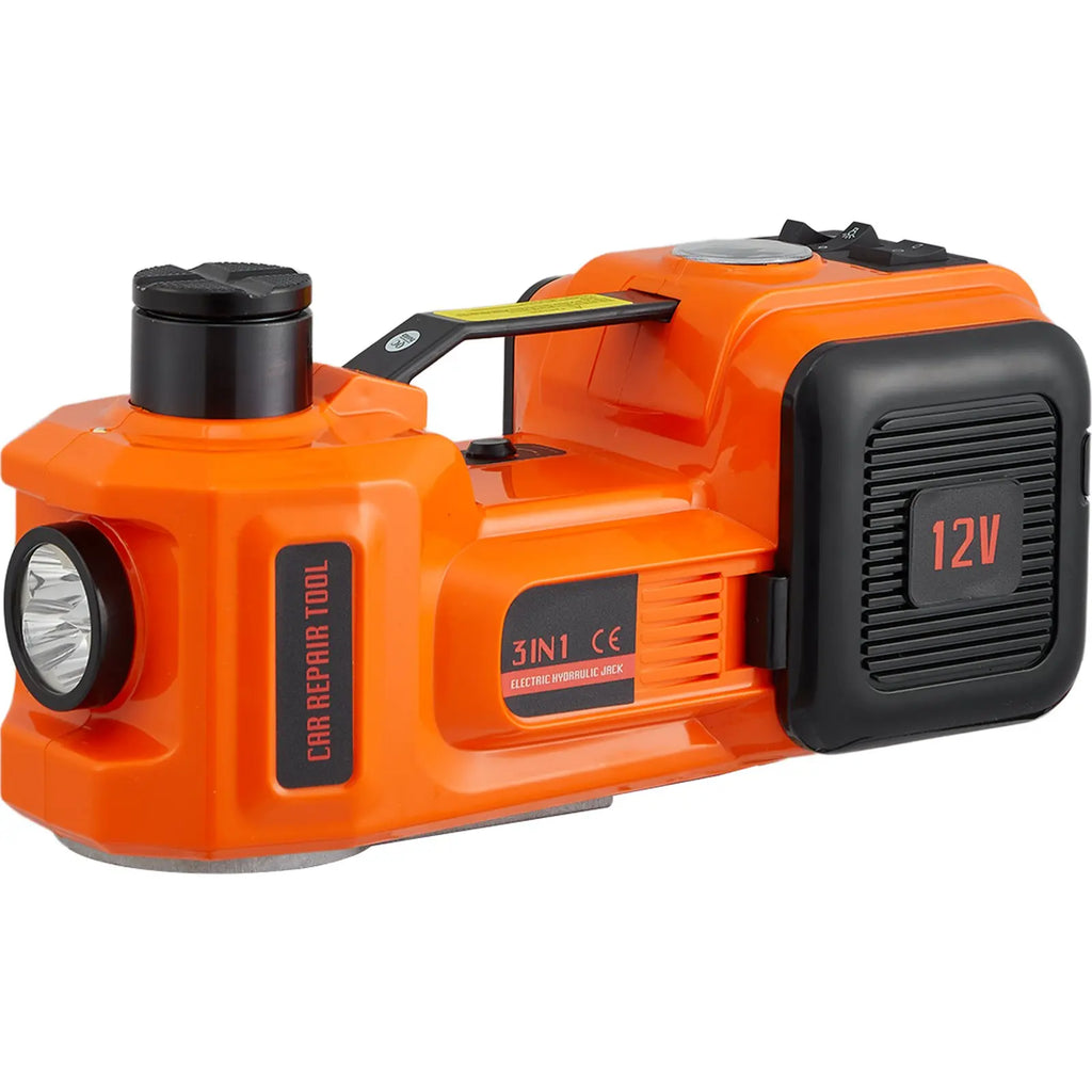 🔥[Hot sale]🔥5 Ton Electric Car Jack Kit with Impact Wrench & Air Pump