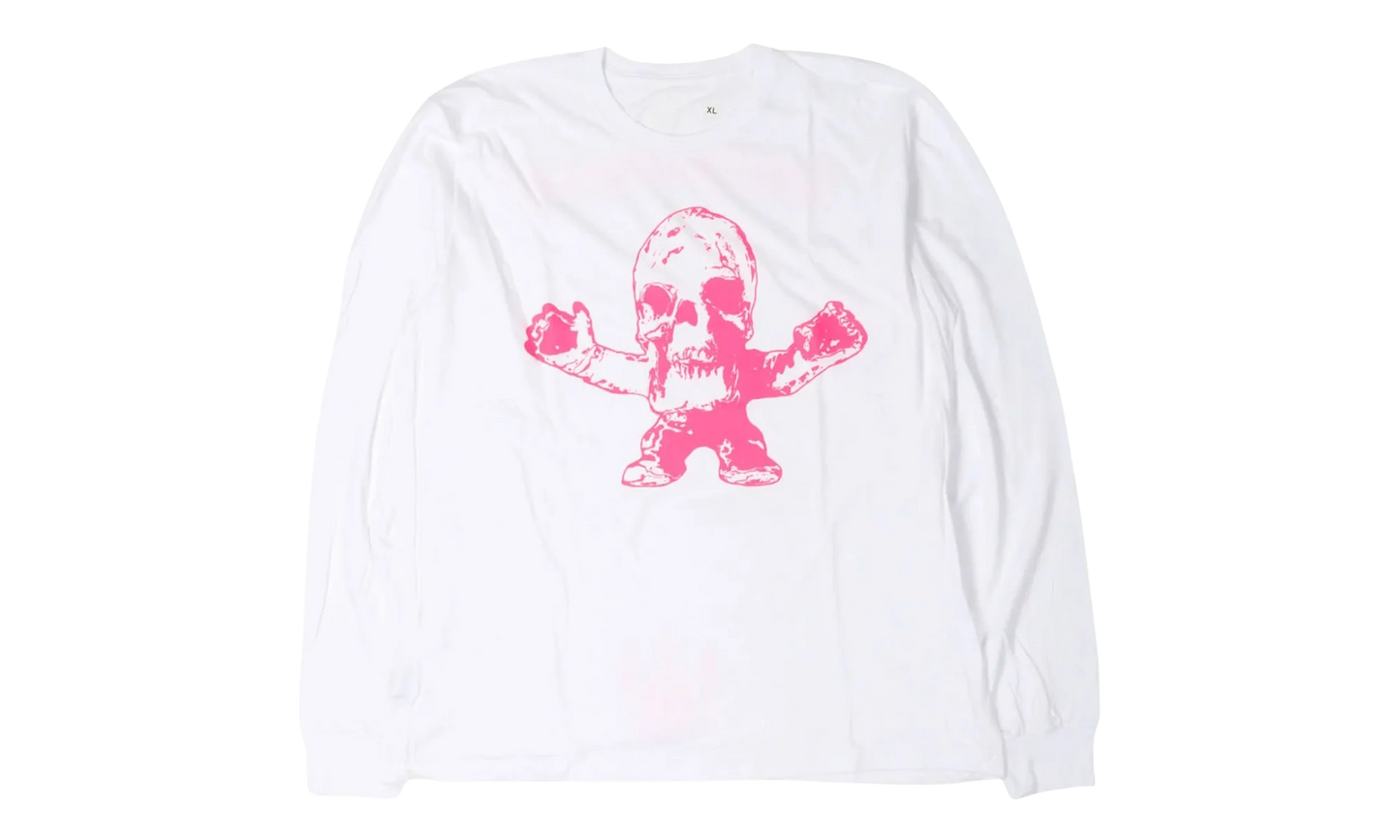 FOTI Long Sleeve T-Shirt "White / Neon Pink" CHRM0918