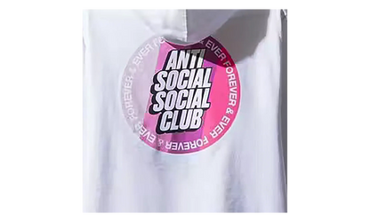 Forever and Ever Circle Logo Hoodie "White" ASSC019