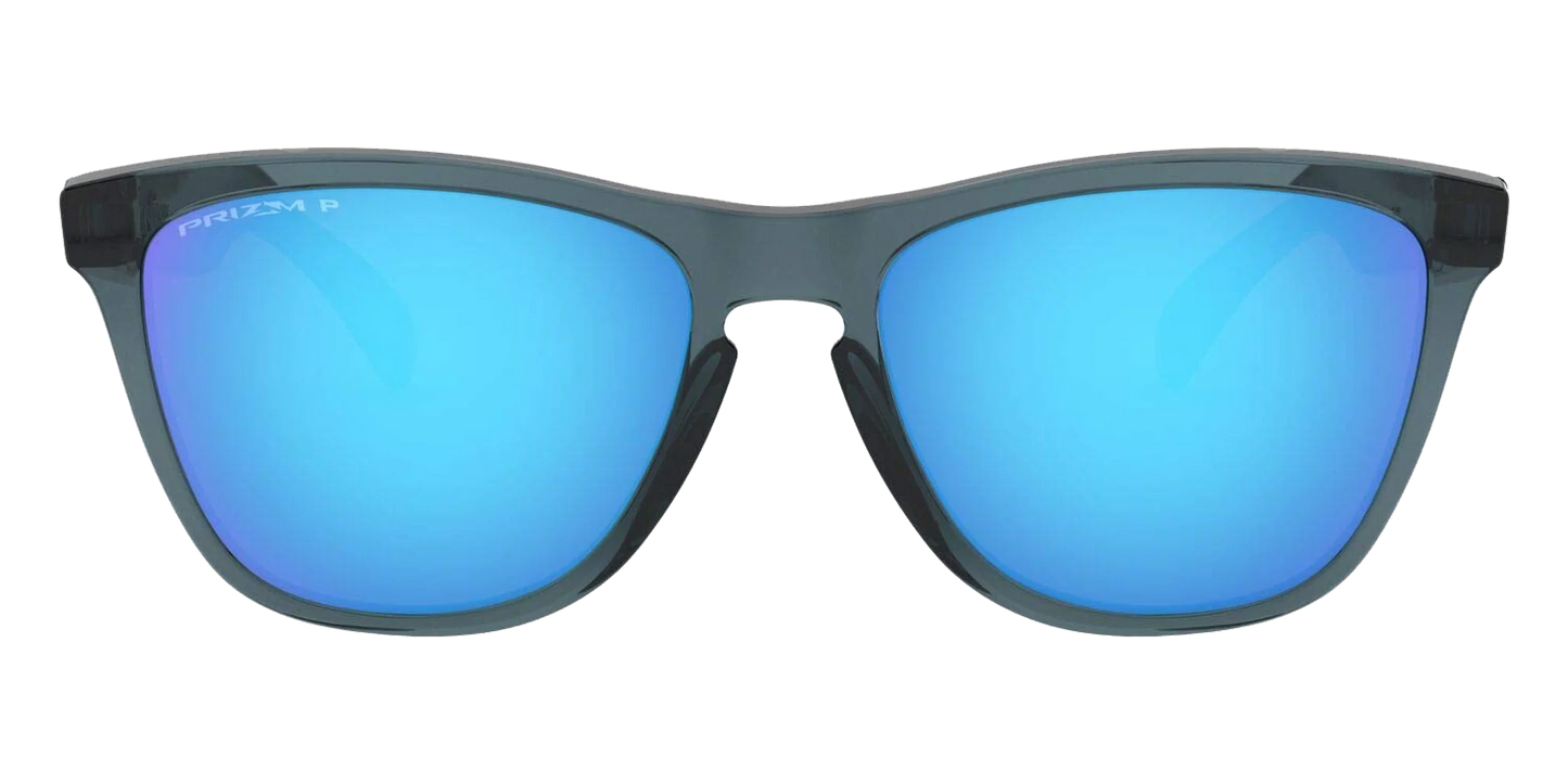 Frogskins Polarized Sunglasses "Crystal Black / PRIZM Sapphire Irid" OO9013 F6