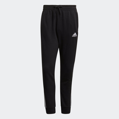 Men's adidas Essentials French Terry Tapered Cuff 3-Stripes Pants
