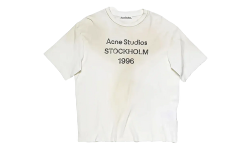 Logo Relaxed Fit T-Shirt "Dusty White" FN UX TSHI000013 DC6