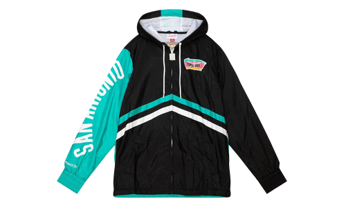 Undeniable Full Zip "Windbreaker Spurs" OJZP3409 SASYYPPPBLCK