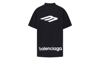 Oversized Crew Neck T-Shirt "Washed Black / White" 850345 TTVK5 9034