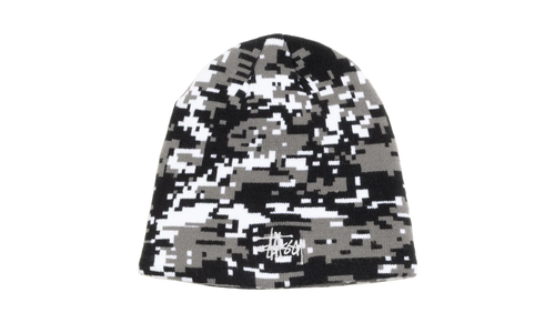 BASIC STÜSSY SKULLCAP "Grey Camo" STUS345