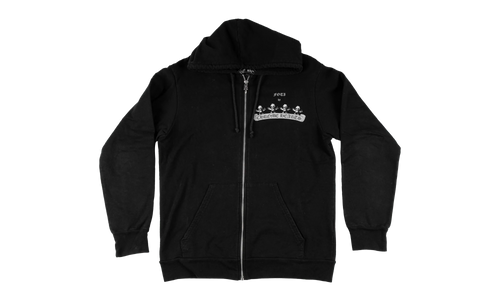 Foti Zipup Hoodie "Black" CHRM0828