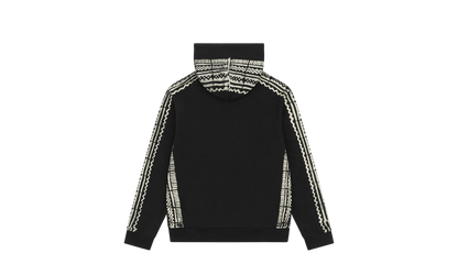 Mudcloth Hoodie "Black" DT341