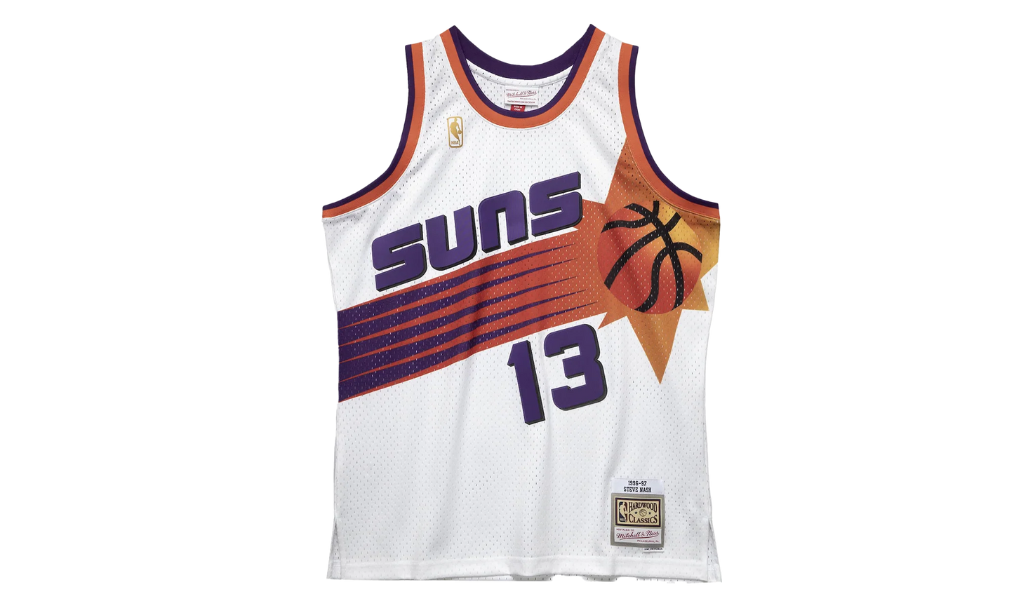 NBA SWINGMAN JERSEY - SUNS 1996 STEVE NASH "SUNS 1996 STEVE NASH" SMJYGS20058 PSUWHIT96SNA