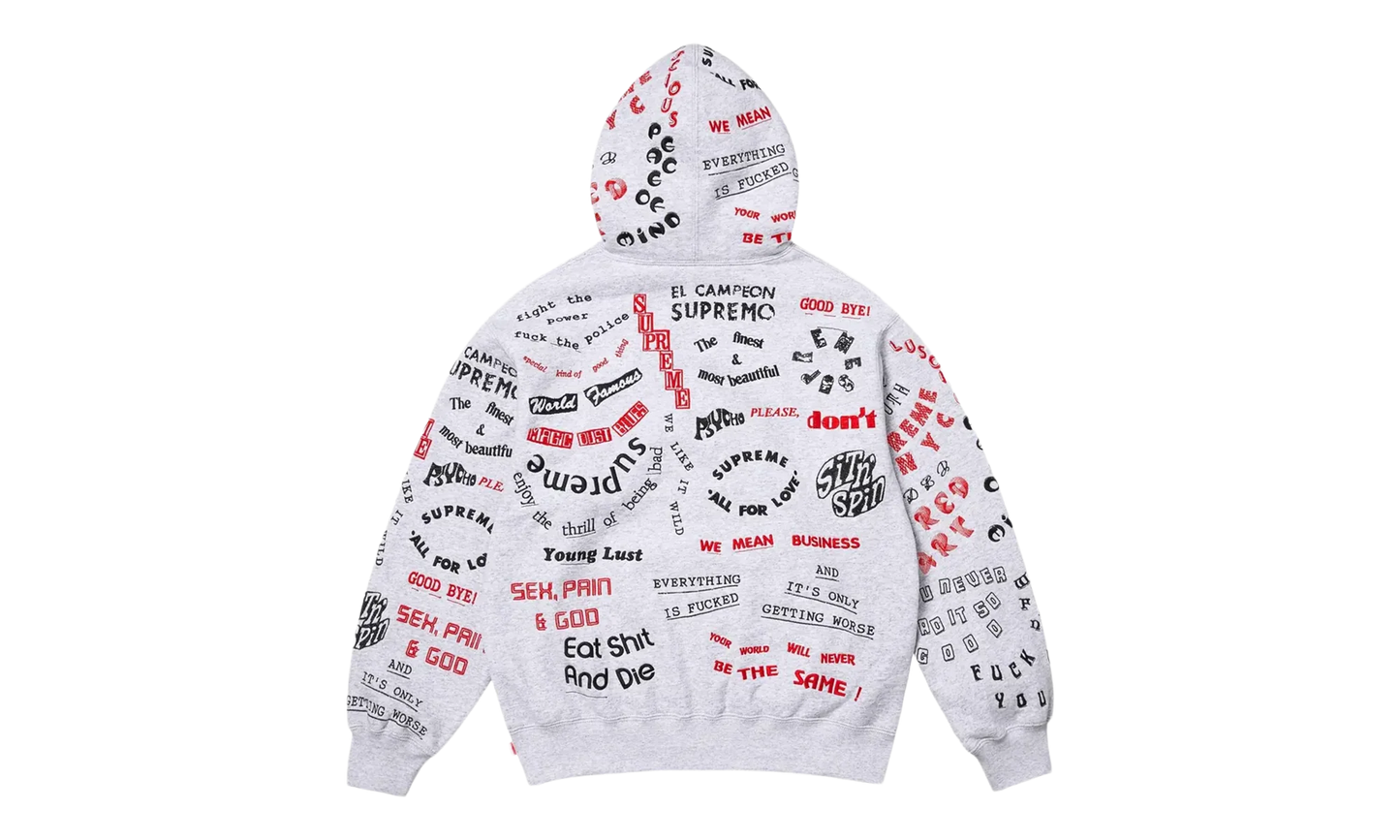 Too Deadly Hoodie "SS26 - Ash Grey" SU27291
