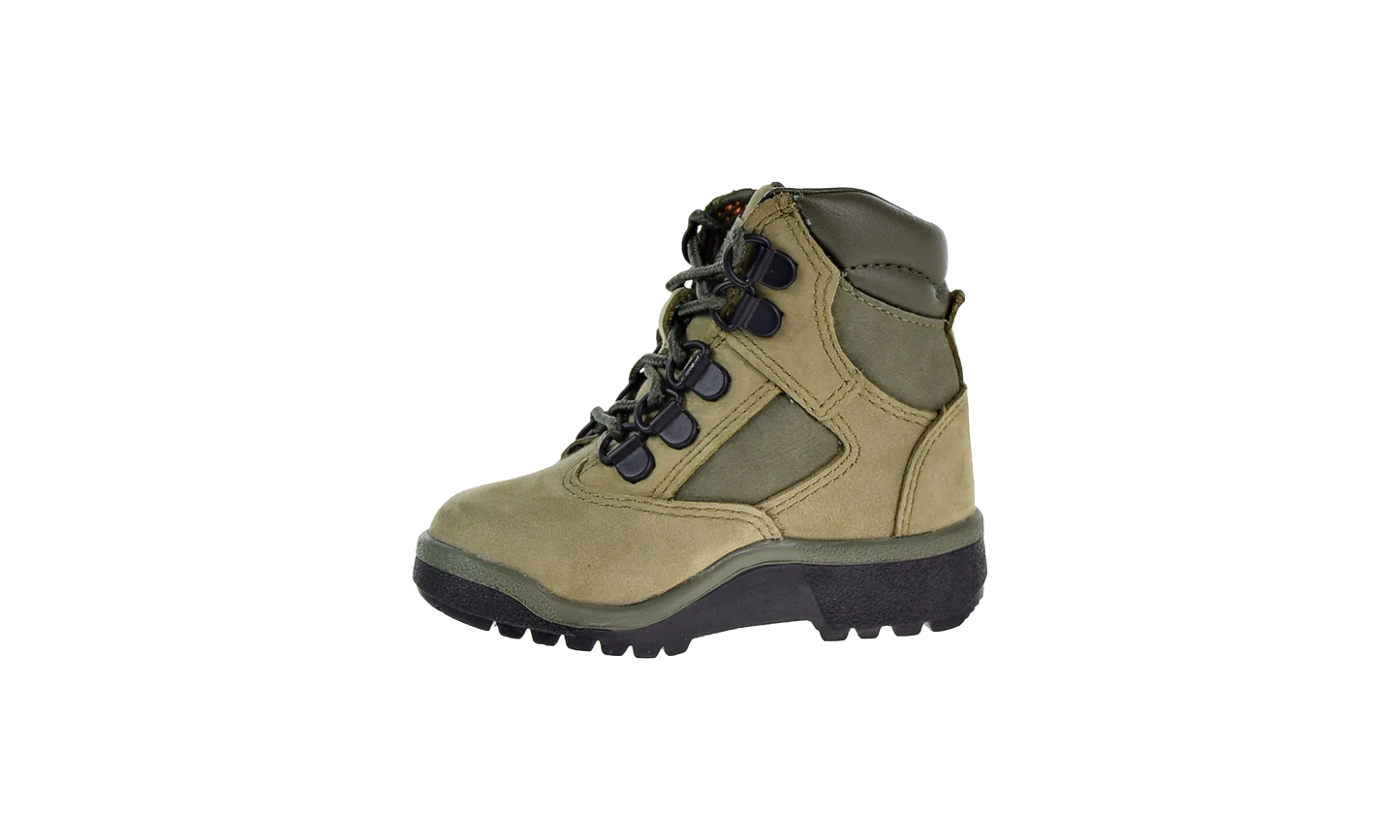 6 Inch Leather Field Boot PS "Green Suede" TB0A1RHO