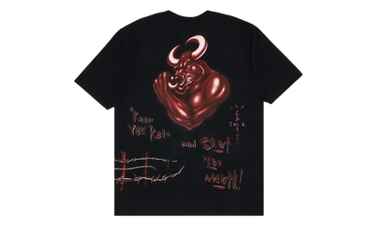 Cactus Jack x WWE Know Your Role The Rock T-Shirt "Black" CPFM26