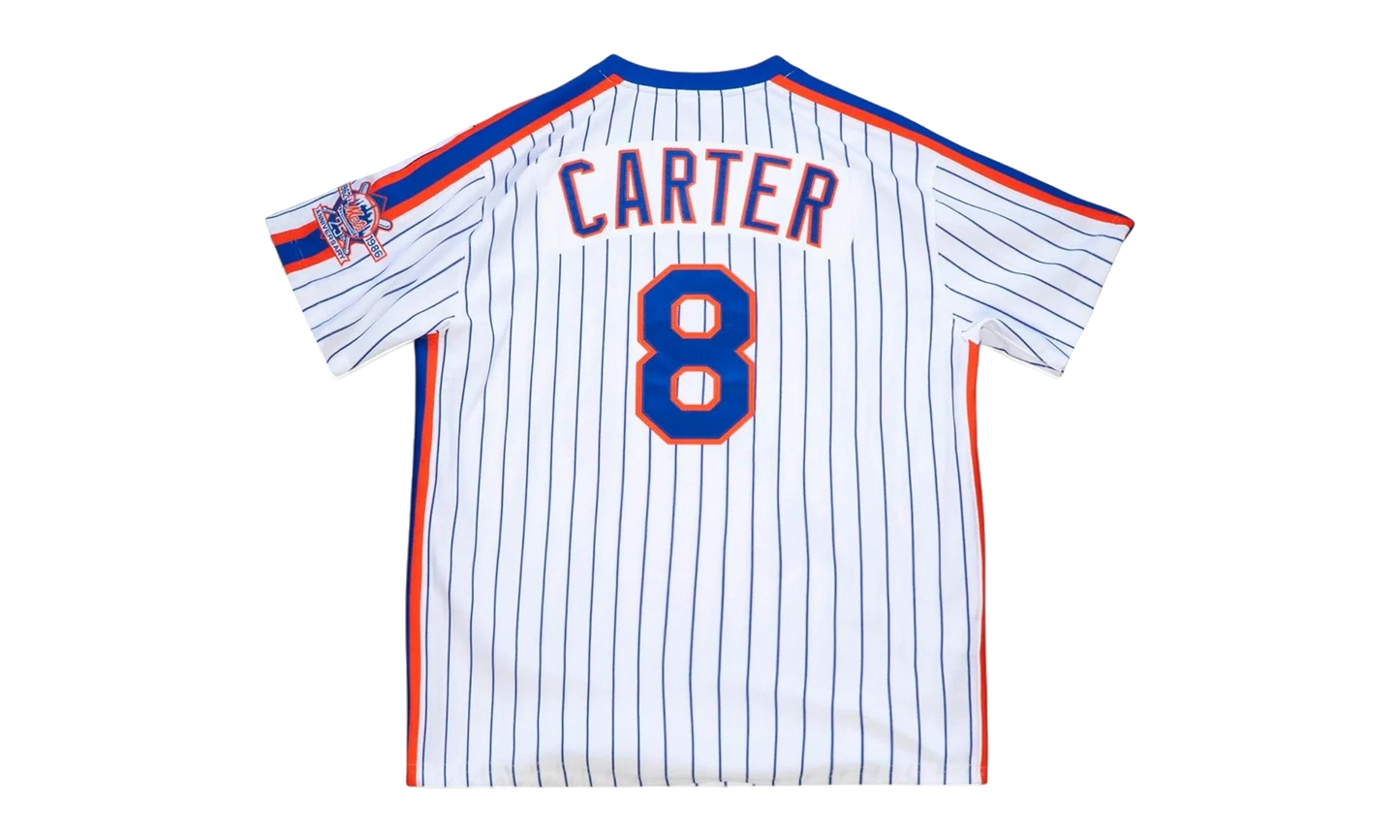 MLB Gary Carter Home Jersey "1986 New York Mets – White" AJY13343 NYM86GCAWHIT