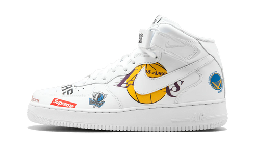 Air Force 1 MID 07 / Supreme "NBA" AQ8017 100
