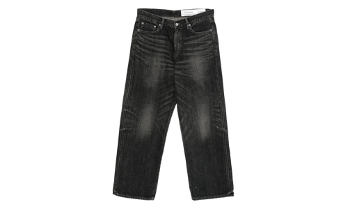 Washed Denim DPWide Pants "Black" 252XBNH PTM04 BLAC