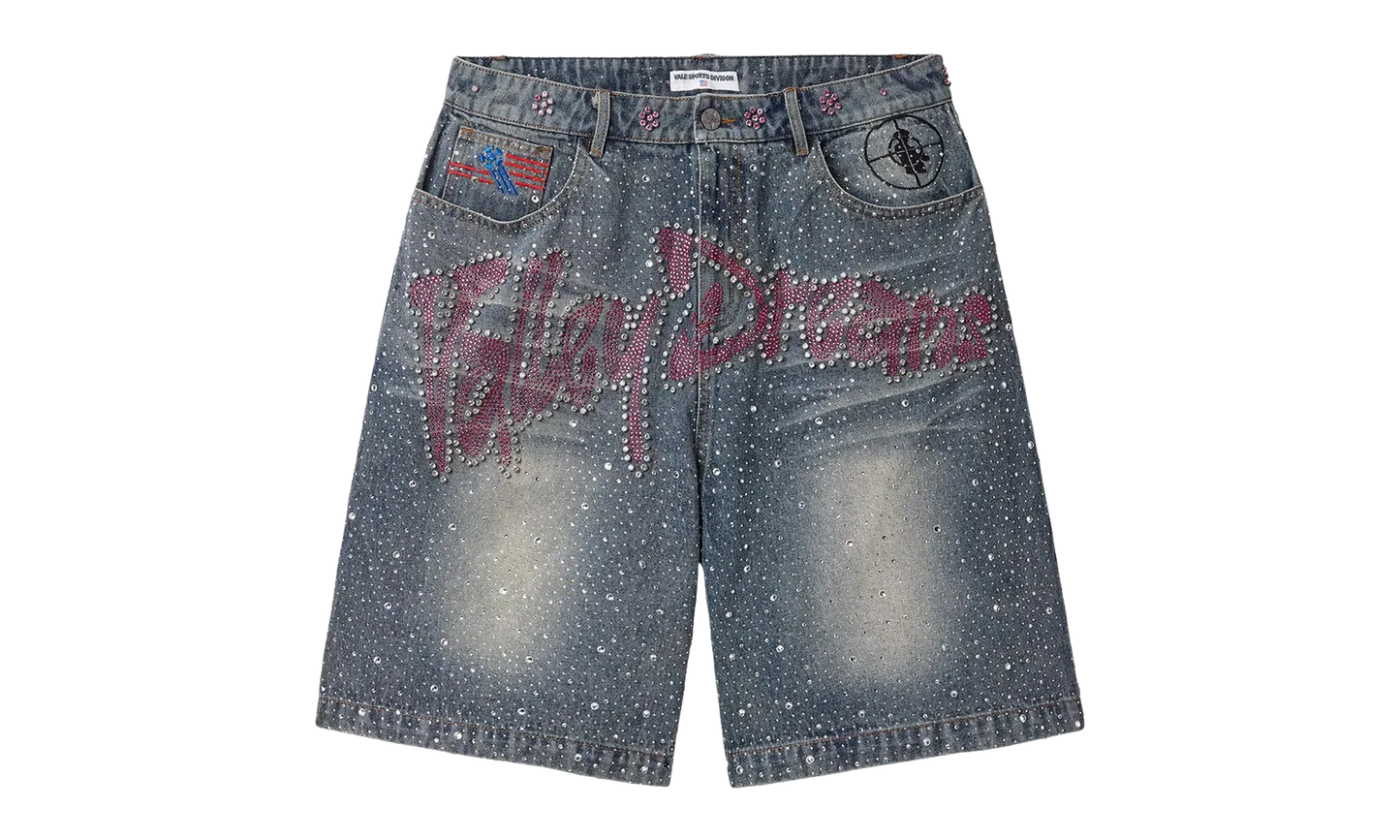 Iced Out Jorts "Mid Blue" VALE 05 012 BL