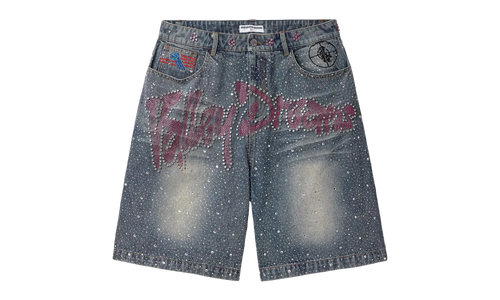 Iced Out Jorts "Mid Blue" VALE 05 012 BL