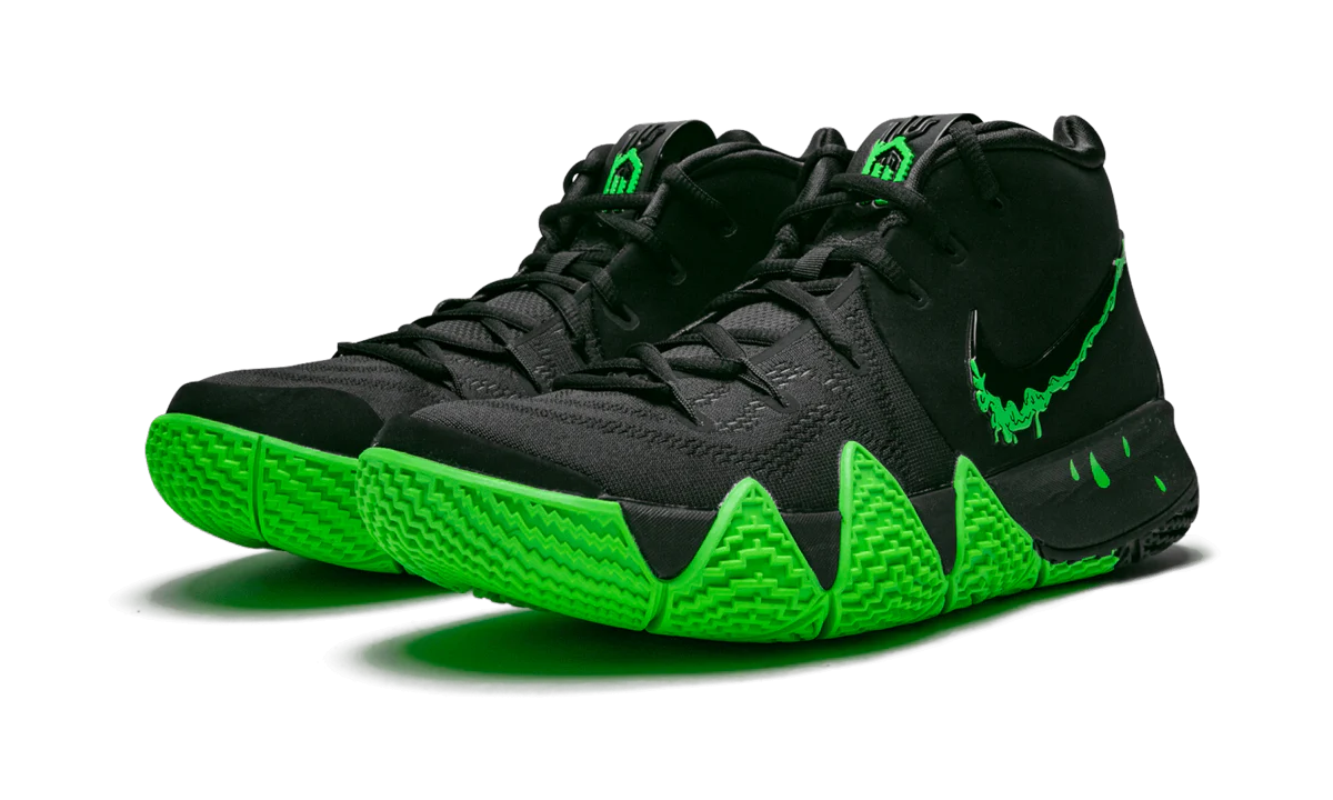 Kyrie 4 "Halloween - BLACK / RAGE GREEN" 943806 012