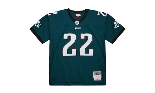 NFL Duce Staley Dark Jersey "2002 Philadelphia Eagles - Green" JY8626 PEAGREN