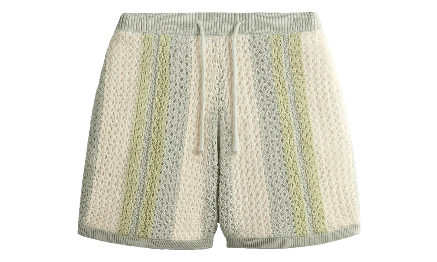 Crochet Curtis Shorts "Green Multi" KHM060588 5017