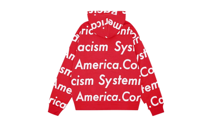 Srca Graphic 1 Zip-up Hoodie "RED" 014 030 123