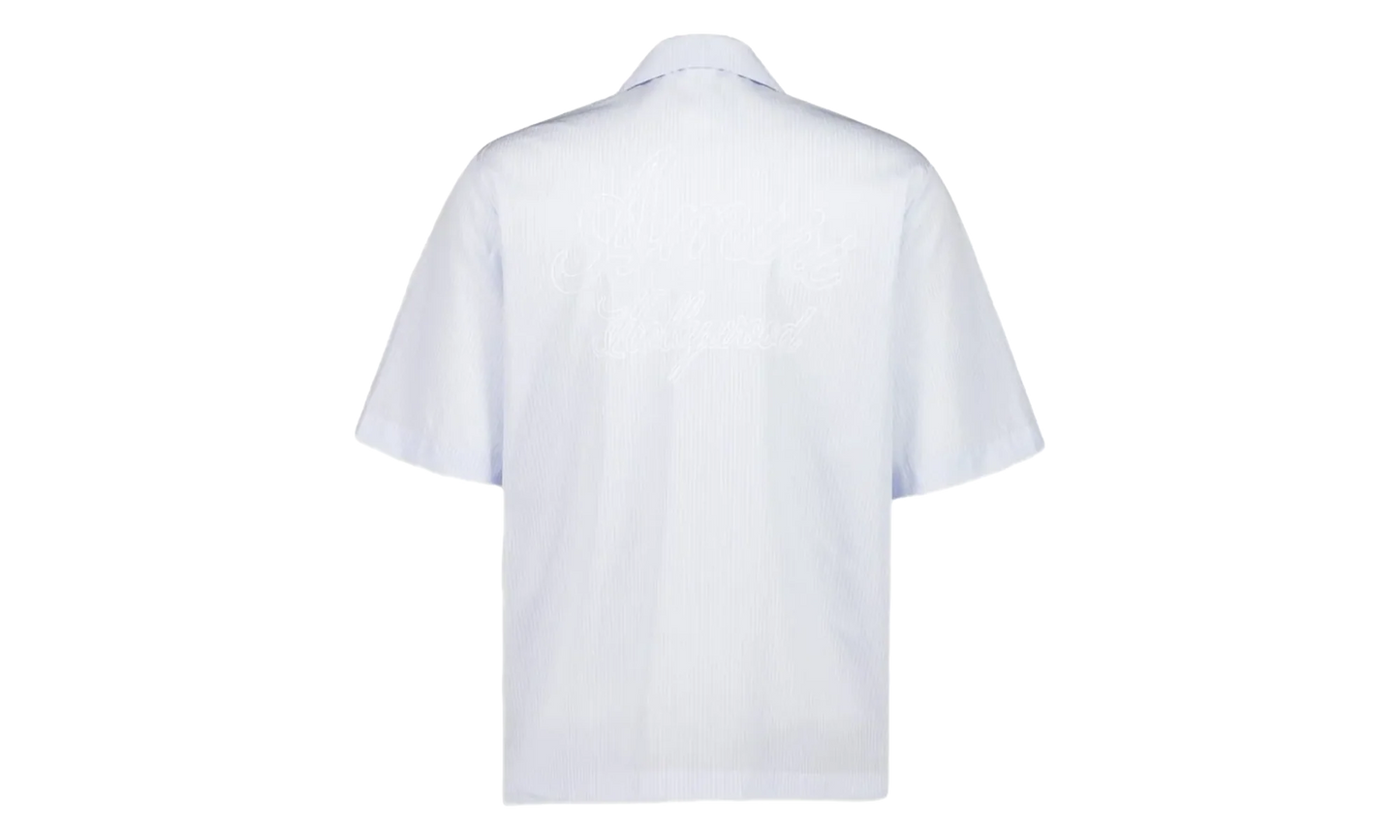 Starburst Poplin Camp Shirt "Ashley Blue" AMSTCA1146 856