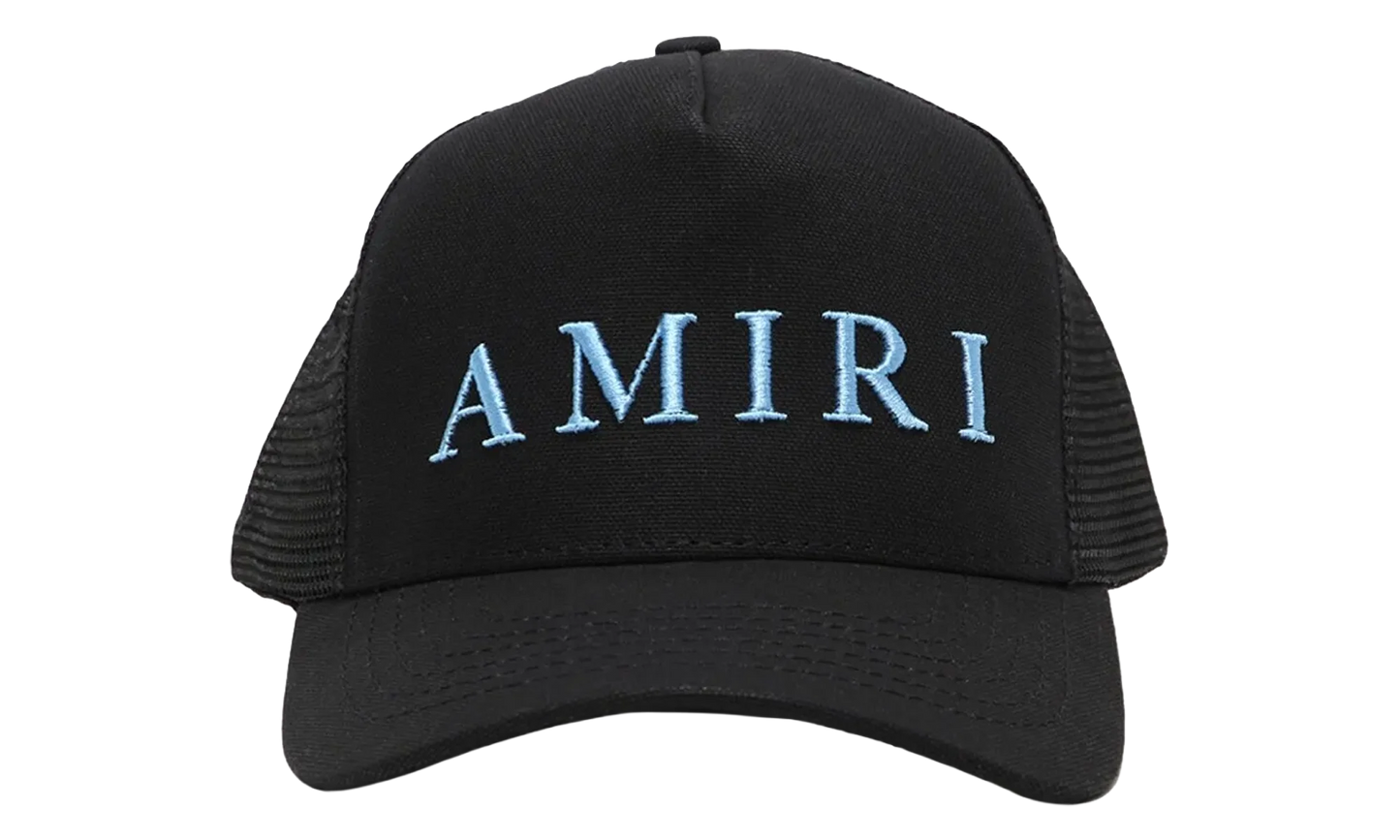 Logo Trucker Hat "Black / Carolina Blue" PS23MAH049 864 BLAC