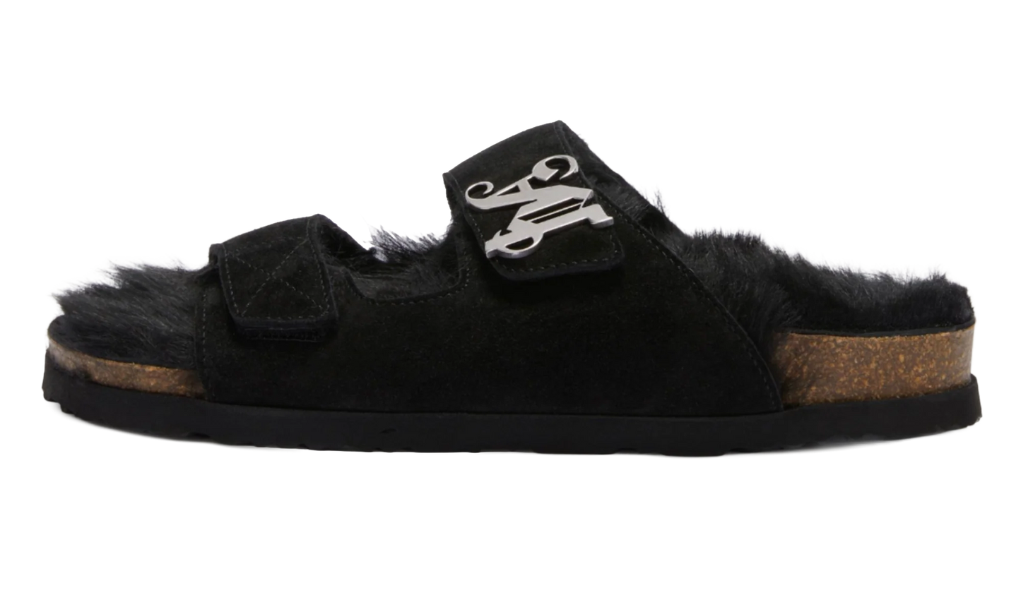 Fur Slippers WMNS "Black" PWIH021F23LEA0011010